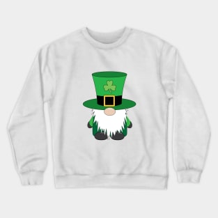 Funny St. Patrick's Day Gnome Crewneck Sweatshirt